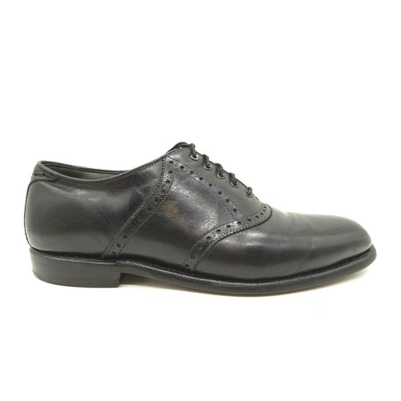 FootJoy Shoes Foot Joy Fj Classics Black Leather Lace Up Saddle